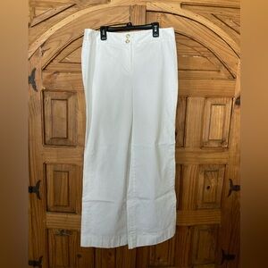 LOFT Elegant White Trousers 8